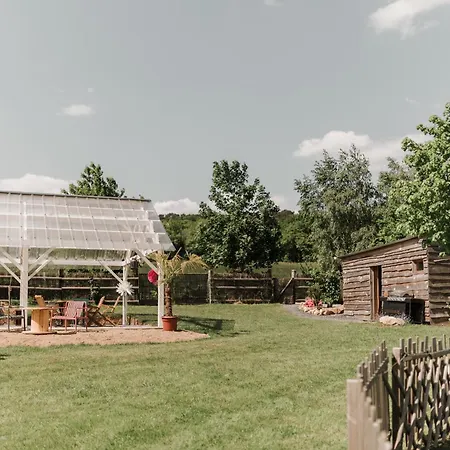 بيت خشبي Roulotte Nature Et Son Jacuzzi Champfrémont